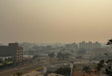 Fumaça misteriosa em Goiânia