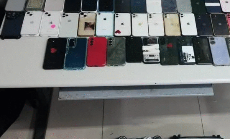 50 celulares são apreendidos durante fiscalização na BR-060 em Rio Verde