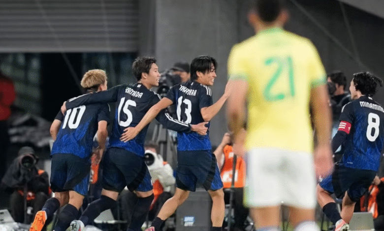 Japão vence o Brasil pela primeira vez na história