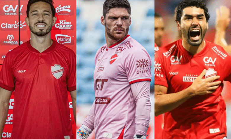 Vila Nova confirma saída de 3 jogadores para 2026