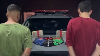 Dois suspeitos são presos por tráfico de drogas, em Goiânia (Foto: reprodução)