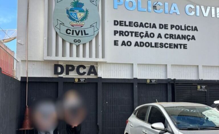 Mulher e padrasto são presos suspeito de abusar de criança em Anápolis (PCGO)