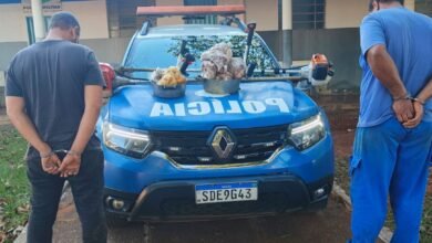 Dupla é presa suspeita de furtar roçadeiras em Bonfinópolis