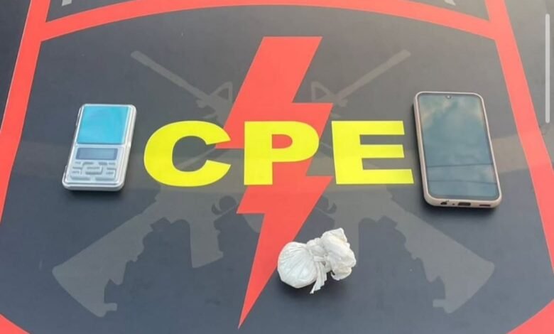 Homem é preso por tráfico de drogas em Montes Claros de Goiás