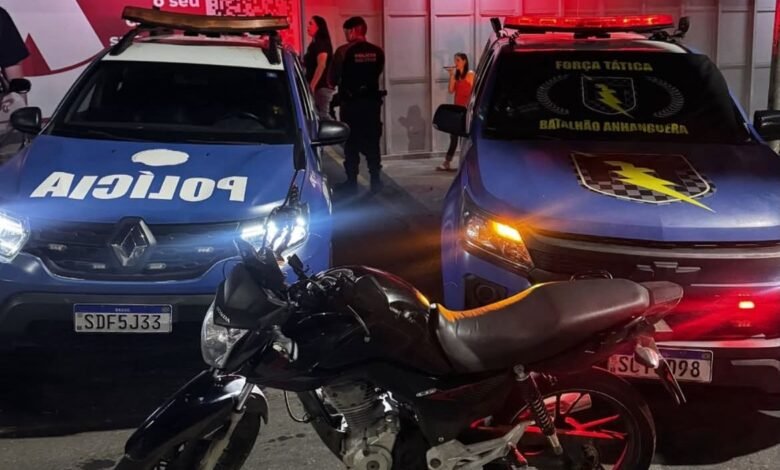 PM recupera motocicleta furtada durante operação em Goiânia (PM)