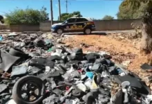 O proprietário de um lava jato em Goiânia recebeu multa de R$ 5 mil após um funcionário descartar resíduos irregularmente em