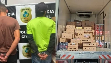 Estoquista e motorista são presos por desviar mercadorias de empresa em Aparecida de Goiânia