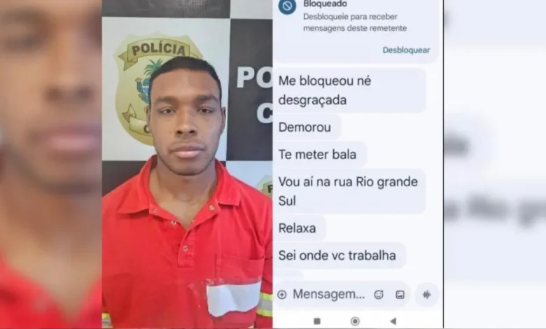 Homem é preso em Uruaçu suspeito de ameaçar mulheres após ser rejeitado