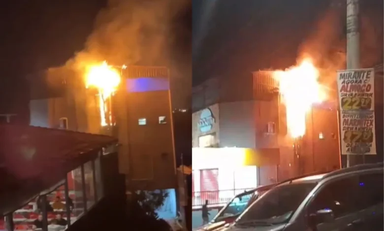 Incêndio em hamburgueria assusta clientes e moradores na região norte de Goiânia