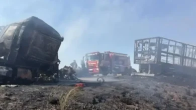 Colisão entre caminhões e carro deixa um morto e feridos na GO-436, em Cristalina