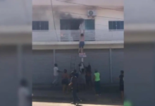 Idosa de 64 anos se joga de sacada para escapar de incêndio em Anápolis