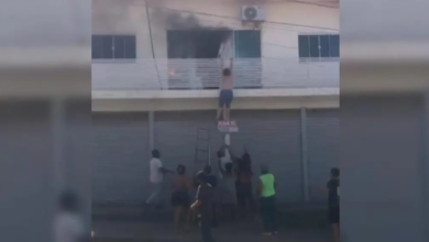 Idosa de 64 anos se joga de sacada para escapar de incêndio em Anápolis