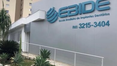 Clínica abandonada em Goiânia onde dois homens foram presos tentando furtar aparelhos de raio-X.