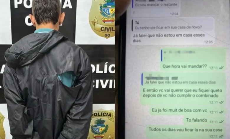 Agiota colombiano é preso após bater motocicleta em viatura da Polícia Civil em Aparecida de Goiânia