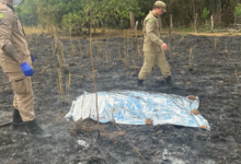 Idoso é encontrado morto após incêndio atingir propriedade rural em Piracanjuba