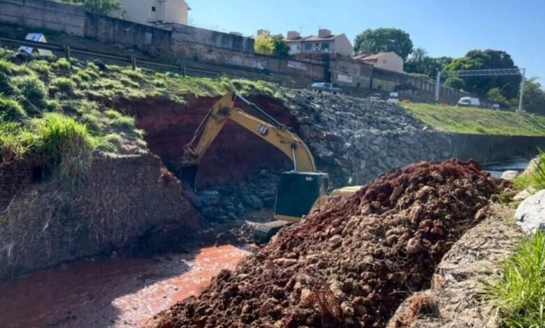 Marginal Botafogo tem interdição parcial para conter nova erosão em Goiânia