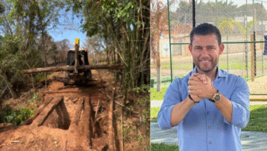 Prefeitura reconstrói ponte em estrada que liga Bonfinópolis à comunidade Parapedro