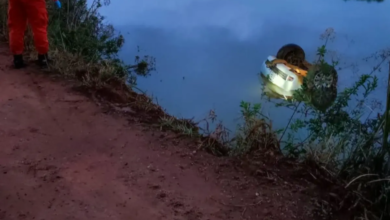 Acidente com carro submerso em represa deixa idoso morto em Morrinhos